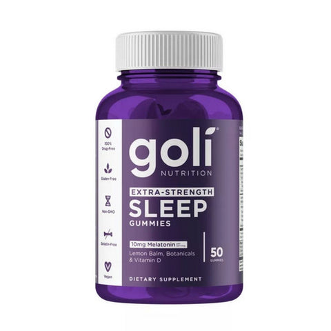 Goli Nutrition, Extra Strength Dreamy Vegan Sleep Vitamin Gummies, 50 Count