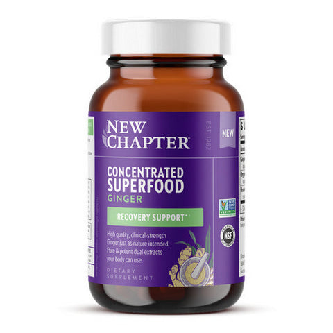 New Chapter, Concentrated Superfood Ginger, 30 Veg Caps New Chapter