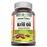 Amazing Omega Superba Krill Oil 60 Softgels by Amazing Nutrition
