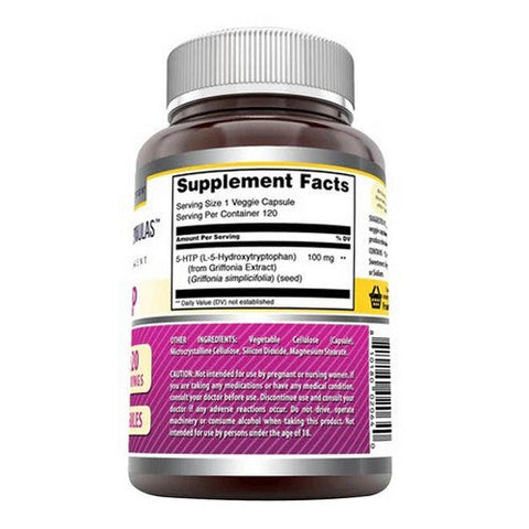 Amazing Nutrition, Amazing Formulas 5 HTP, 100 mg, 120 VegCaps Amazing Nutrition