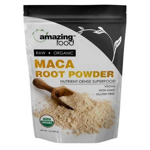 Amazing Nutrition, Amazing Foods Organic Maca Powder, 16 Oz