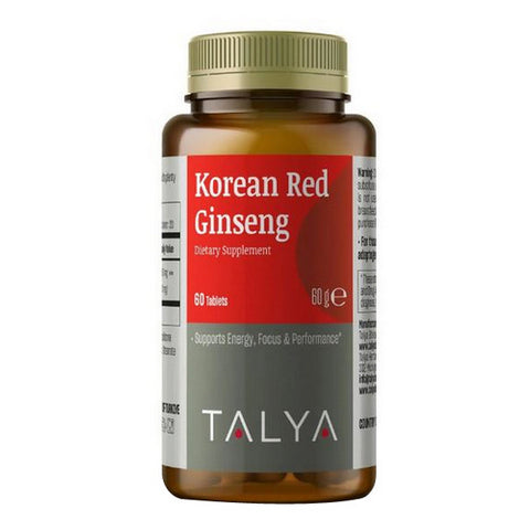 Talya, Korean Red Ginseng, 60 Tabs