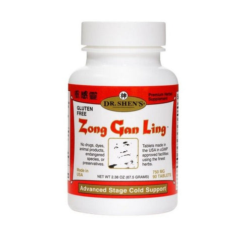 Dr. Shen's, Zong Gan Ling, 750 mg, 90 TB EA