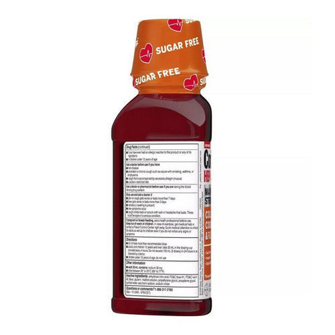 Coricidin Hbp, Maximum Strength Cough Cold Flu Liquid Cherry, 12 Oz Coricidin Hbp