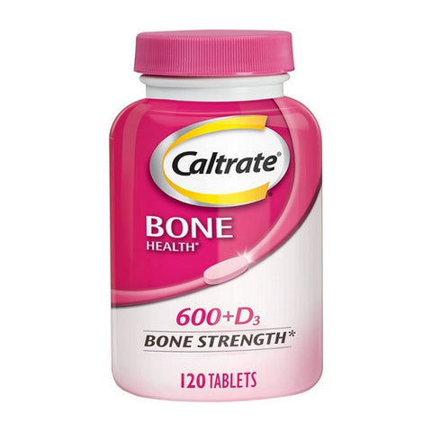 Caltrate, 600 Plus D3 Bone Strength, 120 Tabs