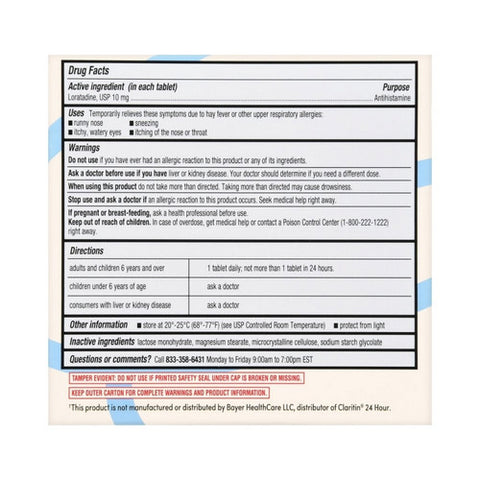 Foster And Thrive, All Day Allergy Relief Loratadine, 10 Mg, 90 Tabs