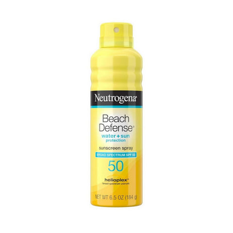 Beach Defense Sunscreen Spray SPF 50 6.5 Oz by Neutrogena