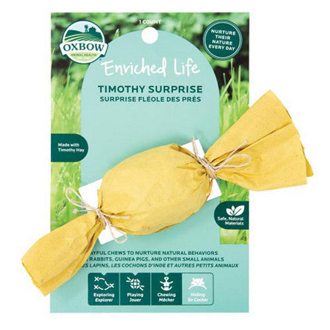 Enriched Life Timothy Surprise Small Animal Toy 1 Count by Oxbow Animal Health