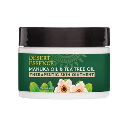 Desert Essence, Manuka & Tea Tree Oil Therapeutic Skin Ointment, 1 Oz