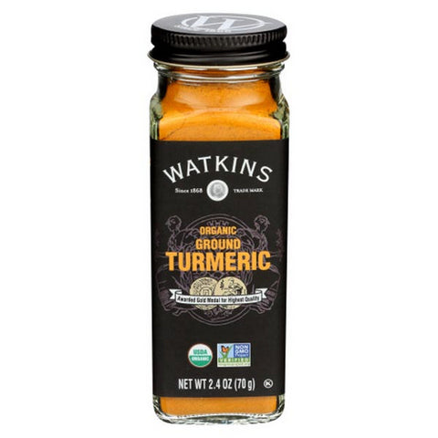 Watkins, Organic Ground Turmeric, 2.4 Oz (Case Of 3)
