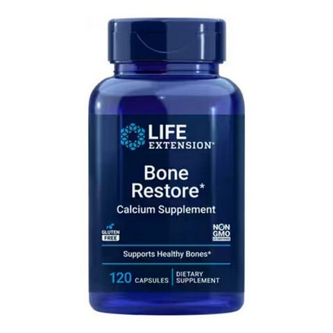 Life Extension, Bone Restore with Vitamin K2, 120 Capsules