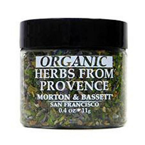 Morton & Bassett, Organic Spices Herbs From Provence, 0.4 Oz (Case Of 3)