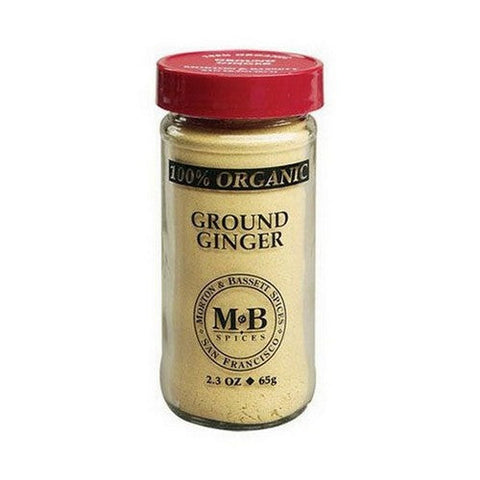 Morton & Bassett, Organic Ground Ginger, 2 Oz(Case Of 3) Morton & Bassett