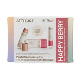 Oceanly Plastic Free Makeup Trio Happy Berry 3 Piece by Oceanly