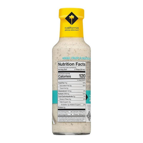 California Pizza Kitchen, Ranch Salad Dressing, 12 Oz(Case Of 6)
