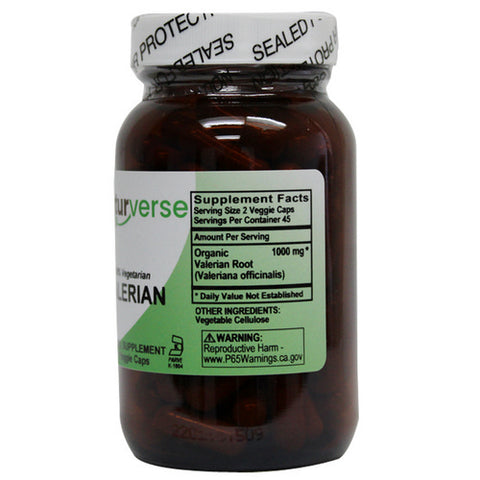 Naturverse, Valerian Powder Capsules, 90 VegCaps