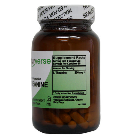 Naturverse, L-Theanine Powder Capsules, 90 VegCaps