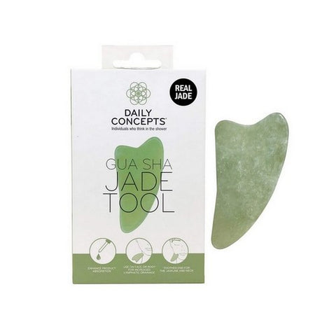 Daily Concepts, Gua Sha Jade Facial Tool, 1 Count