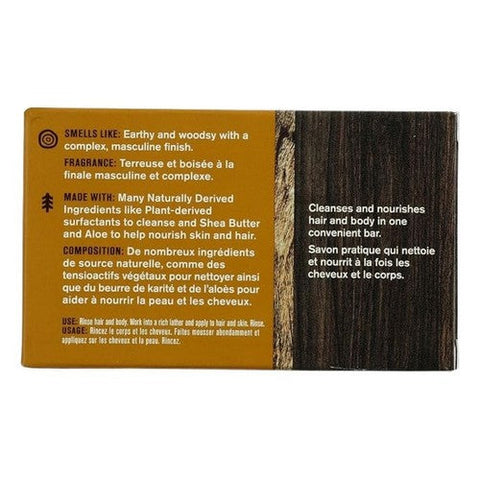 Every Man Jack, 2-In-1 Shampoo Plus Body Bar Sandalwood, 5 Oz Every Man Jack