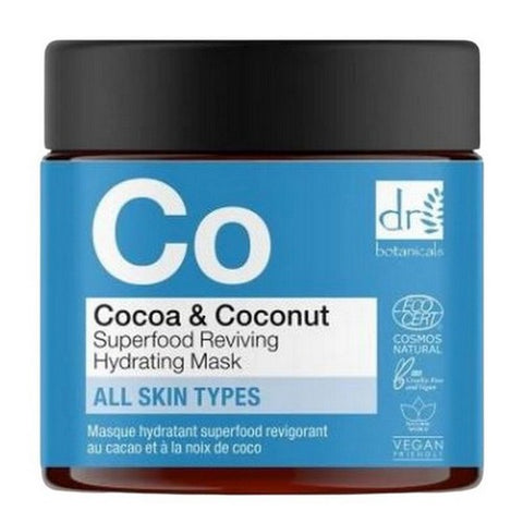Dr Botanicals, Cocoa And Coconut Superfood Reviving Hydrating Mask, 2 Oz