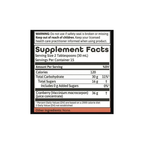 Dynamic Health Laboratories, Cranberry Concentrate Of Antioxidants, 8 Oz