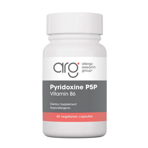 Nutricology/ Allergy Research Group, Pyridoxine P5P Vitamin B6, 60 Veg Caps