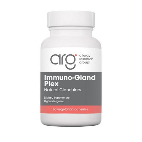 Nutricology/ Allergy Research Group, Immuno Gland Plex Natural Glandulars, 60 Veg Caps