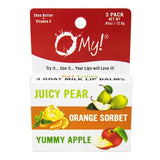 Goat Milk Lip Balm Get Fruity 3 Count by O MY!