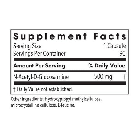 Nutricology/ Allergy Research Group, N-Acetyl Glucosamine Vegan And Non-Sulfur, 90 Veg Caps Nutricology/ Allergy Research Group