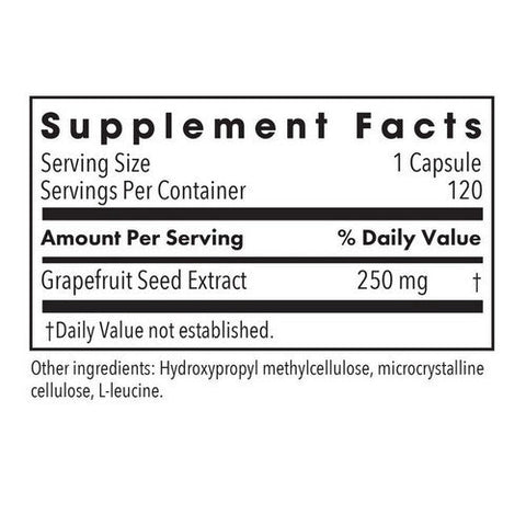 Nutricology/ Allergy Research Group, ParaMicrocidin 250 Grapefruit Seed Extract, 120 Veg Caps Nutricology/ Allergy Research Group