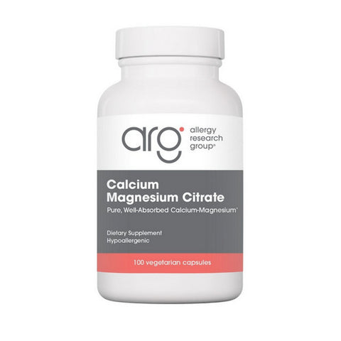 Nutricology/ Allergy Research Group, Calcium Magnesium Citrate, 100 Veg Caps