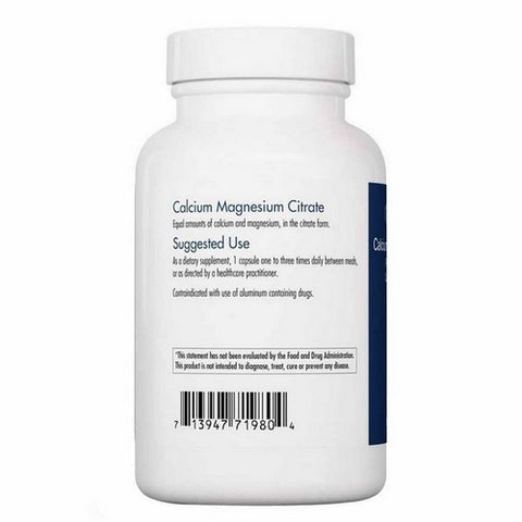 Nutricology/ Allergy Research Group, Calcium Magnesium Citrate, 100 Veg Caps