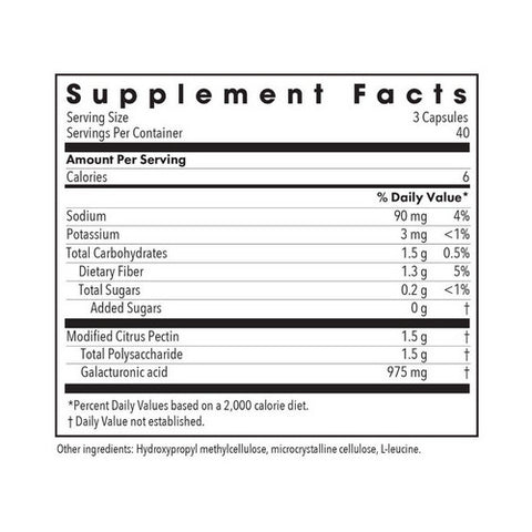 Nutricology/ Allergy Research Group, Modified Citrus Pectin, 500 Mg, 120 Veg Caps