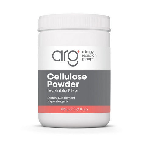 Nutricology/ Allergy Research Group, Cellulose Powder Insoluble Fiber, 250 Grams