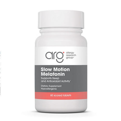 Nutricology/ Allergy Research Group, Slow Motion Melatonin In Lipid Matrix, 1.2 Mg, 60 Tabs
