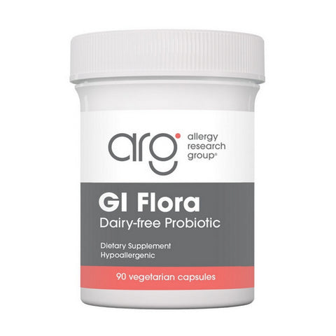 Nutricology/ Allergy Research Group, Gi Flora L. Acidophilus, L. Casei, L. Rhamnosus, B. Longum, 90 Veg Caps