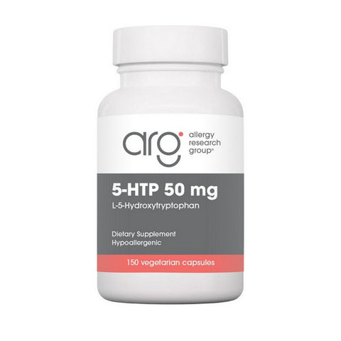 Nutricology/ Allergy Research Group, 5-HTP L-5-Hydroxytryptophan, 50 Mg, 150 Veg Caps