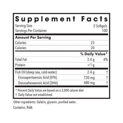Nutricology/ Allergy Research Group, Super EPA Fish Oil Concentrate, 200 Softgels Nutricology/ Allergy Research Group