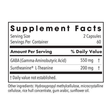 Nutricology/ Allergy Research Group, Zen Calmness Support Day Or Night, 200 Mg, 60 Veg Caps Nutricology/ Allergy Research Group