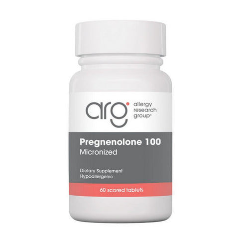 Nutricology/ Allergy Research Group, Pregnenolone Micronized Lipid Matrix, 100 Mg, 60 Tabs