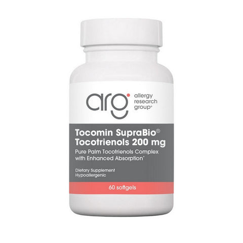Nutricology/ Allergy Research Group, Tocomin SupraBio Tocotrienols, 200 Mg, 60 Softgels