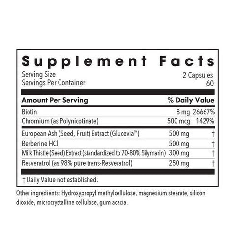 Nutricology/ Allergy Research Group, Glucose Tolerance II With Glucevia, 120 Veg Caps Nutricology/ Allergy Research Group