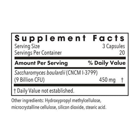 Nutricology/ Allergy Research Group, Essential Biotic Saccharomyces Boulardii, 120 Veg Caps Nutricology/ Allergy Research Group
