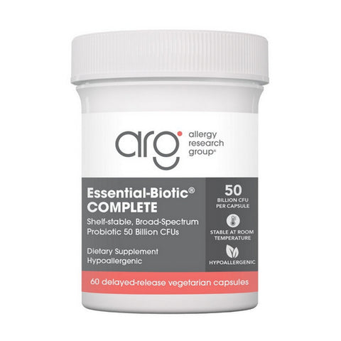 Nutricology/ Allergy Research Group, Essential Biotic Complete, 60 Veg Caps