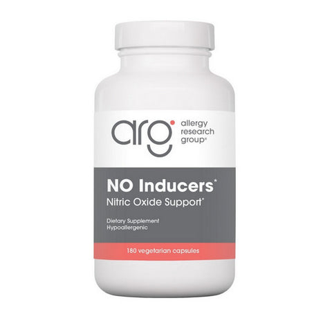 Nutricology/ Allergy Research Group, NO Inducers Nitric Oxide Support, 180 Veg Caps