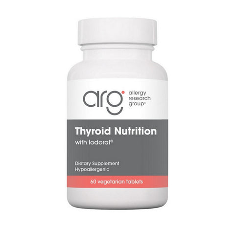 Nutricology/ Allergy Research Group, Thyroid Nutrition With Iodoral, 60 Veg Caps