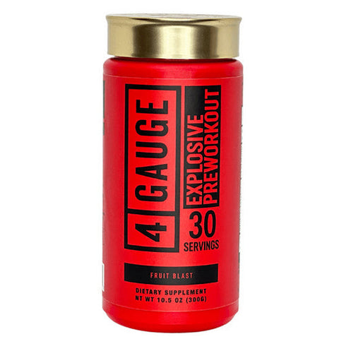 4 Gauge, Pre-Workout Fruit Blast, 30 Servings 4 Gauge