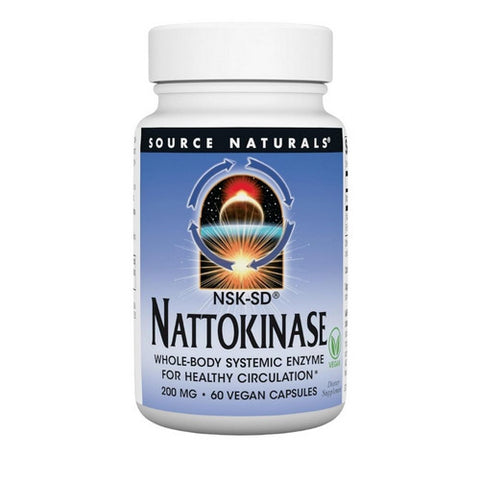 Source Naturals, Nattokinase NSK-SD, 200 mg, 60 Caps