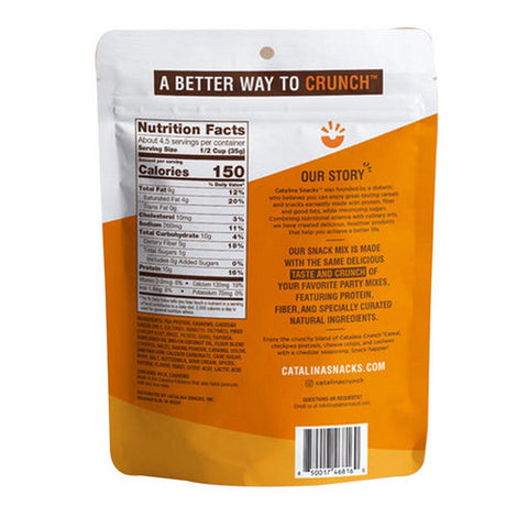 Catalina Crunch, Keto Friendly Cheddar Crunch and Snack Mix, 5.25 Oz(Case Of 6)