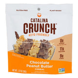 Keto Friendly Chocolate Peanut Butter Cereal 1.27 Oz by Catalina Crunch